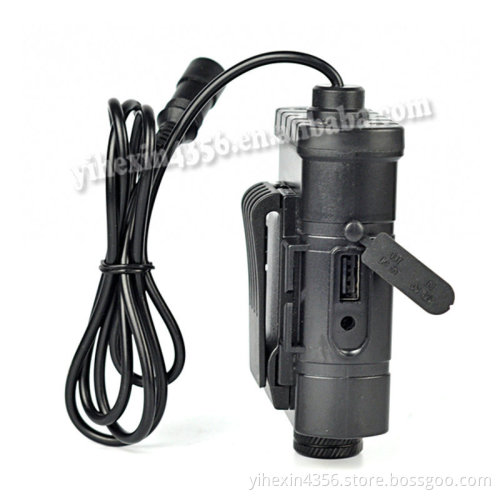 CREE High Power LED Rechargeable Headlamp With Sensor Function,USB Output Charging For Mobile Phone